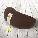 ZAFUKI Zafu Media Luna DESENFUNDABLE - cojín para meditaci