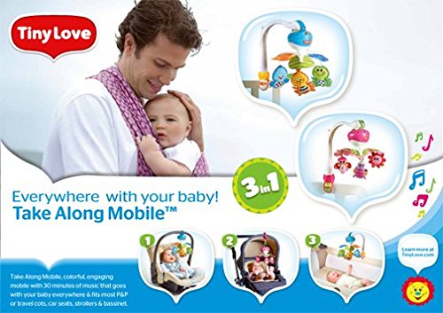 Tiny Love Mobile Take Along 2 Edition, Azul