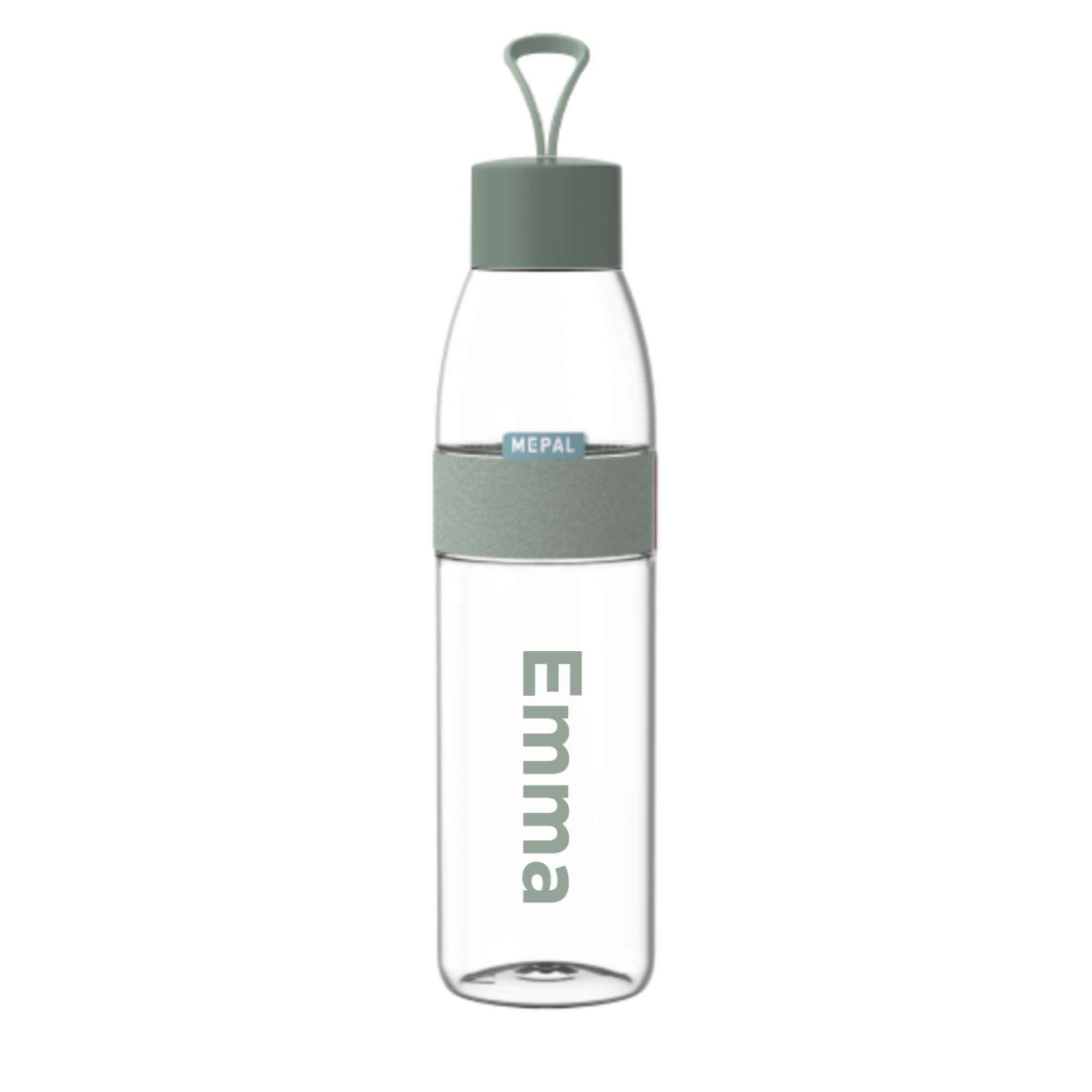 Mepal Set – Personalisierte Bento Lunchbox & Trinkflasche 700 ml – Brotdose mit Namen für Kinder & Erwachsene – BPA-frei – Schule, Büro & unterwegs – Nordic sage