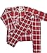 Easy to Wear and Take Off,Hospital/Home Care Clothes Nursing Aid,Suit for Fracture, Bedridden Patients/Elderly,Red,XXL