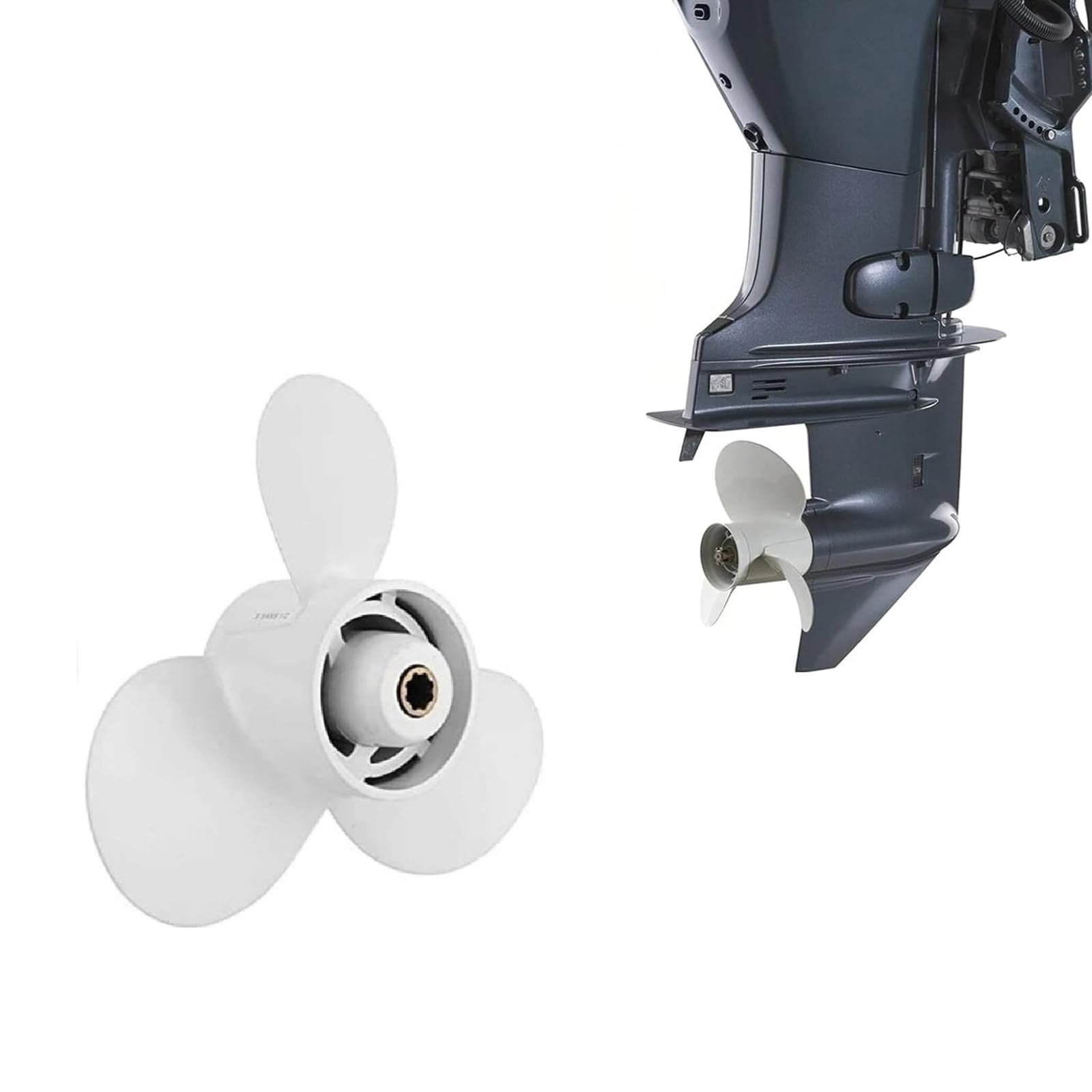 Precisioni Elaborate in Alluminio da 3 per Piccole Barche A Motore 9 9 CV 15 20 683-W4592-02EL Motori ESILLA INSTALLI