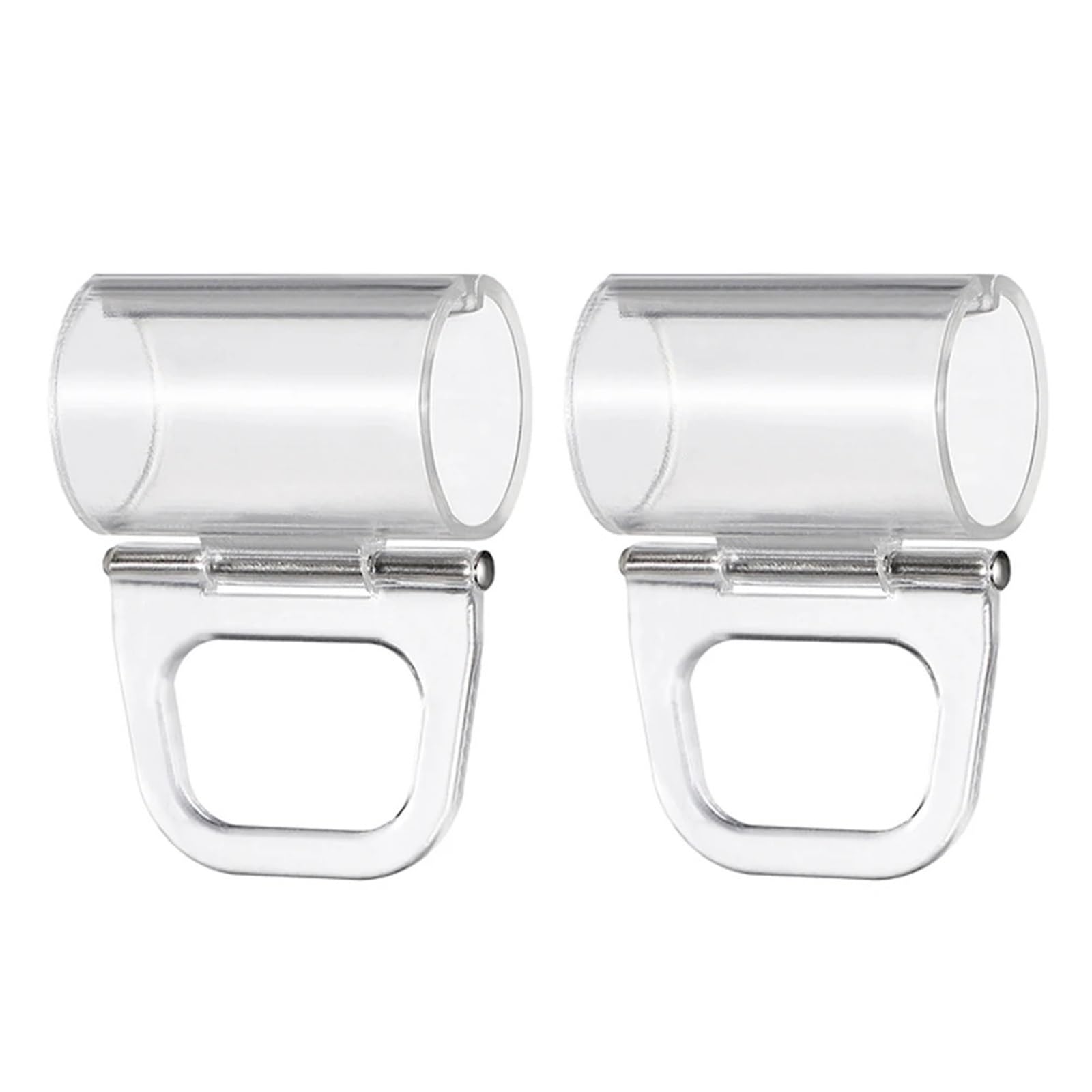 24pcs Hook Handle Clear Blind Clips Roller Blinds Cordless Shade Pulls