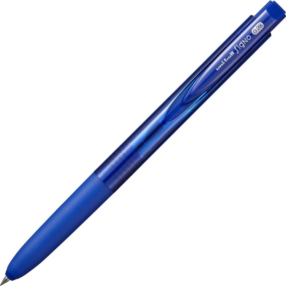 Uni Uni-Ball Signo Knock Ballpoint Pen RT1 0.28mm Color, Blue (UMN15528.33)
