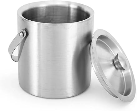 Transformacion Buz Kovası Çift Cidarlı Yalıtımlı Endüstriyel Inox Şampanya Şarap Bira Soğutucu 1.6 Litre, 7430000722052
