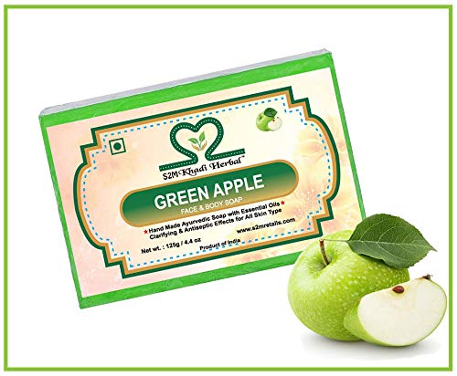 Image of S2M Herbal Green Apple Soap 375gm