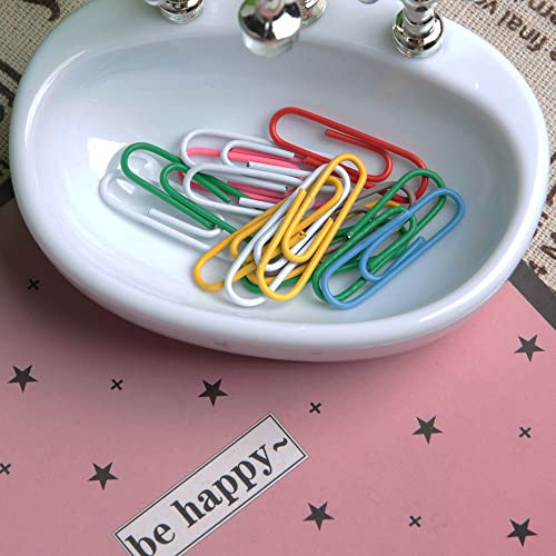Vanki White Plastic Faucet Sink Design Paper Clip Dispenser Holder #TOP3