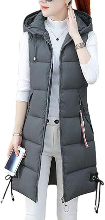 long grey gilet