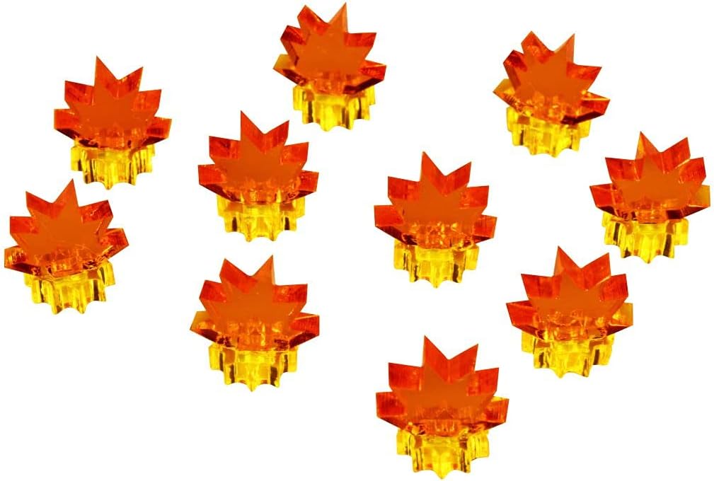 LITKO Blast Markers | Explosion | Damage & Destruction | Area Effect | Strike Effect | Fluorescent Amber (Micro - Tranparent Yellow Base)