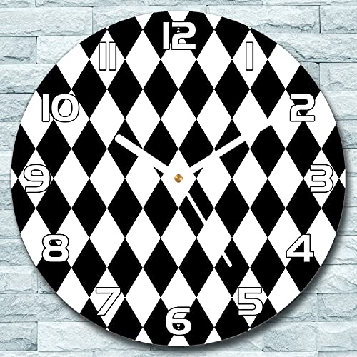 Horloge en verre de sécurité 30 cm design moderne luxe - 3