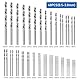 62 Pcs Handbohrer Set - Mini Bohrmaschine für Modellbau Werkzeug mit 48 Spiralbohrer Bits, 10 PCB-Minibohrer und Aluminiumlegierung für präzises DIY Drilling