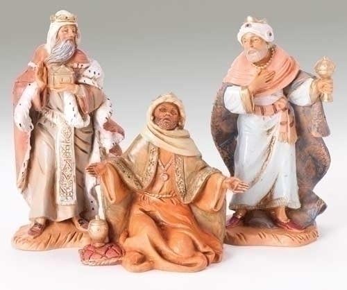 Fontanini by Roman Kings Nativity Set, 3-Piece, 5-Inch Each