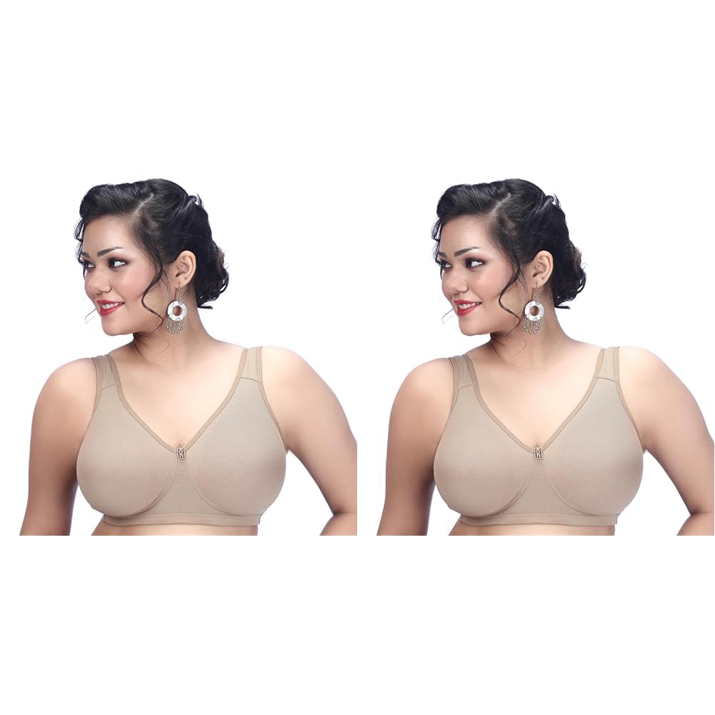 Buy TRYLO COMFORTFIT 32 Nude C - Cup (Pack of 2) at Amazon.in