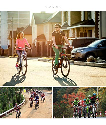 YQ&TL Mountainbike Fahrrad MTB, 26 Zoll 21-Gang-Fahrrad Vollfederung MTB-Getriebe Doppelscheibenbremsen Mountainbike, Aluminiumlegierung im Freien Mountainbike B – Bild 3