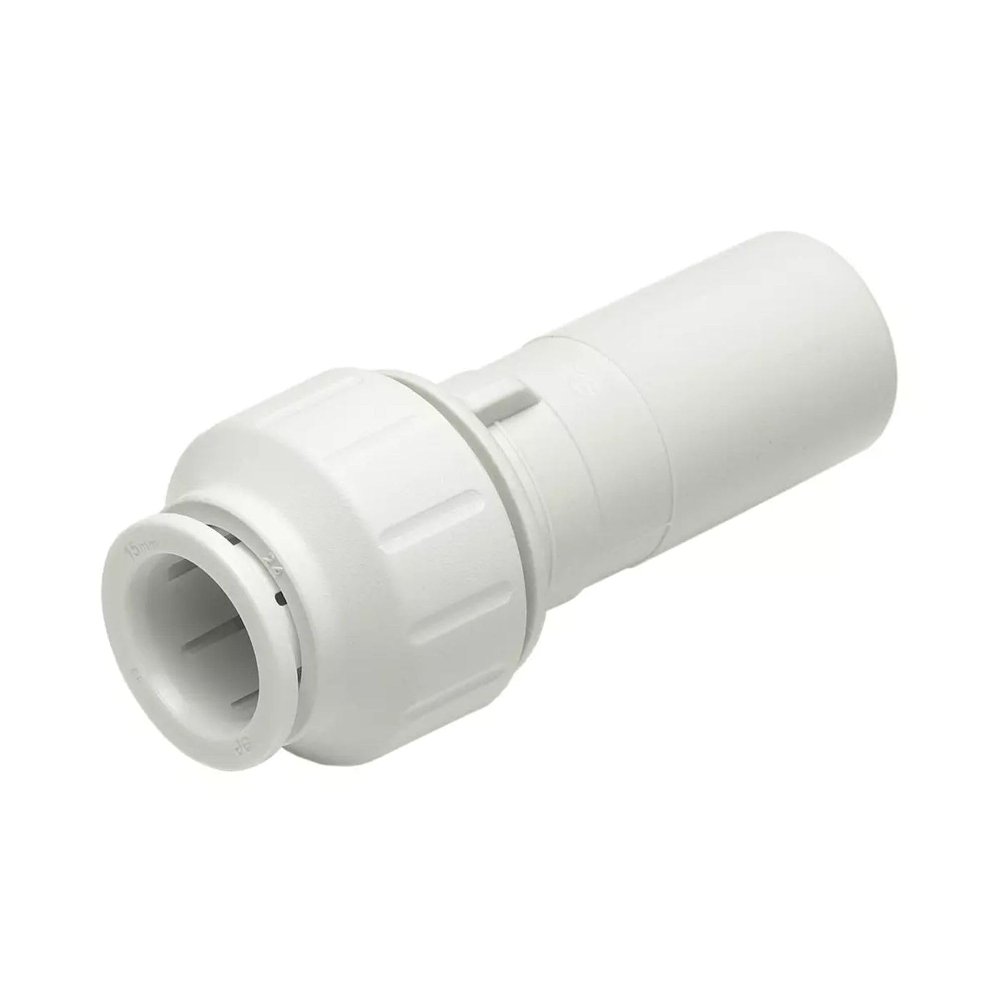 John Guest White Speedfit Reducer Fitting, 28Mm X 22Mm, Push-Fit Connection, Pack Of, Size 3