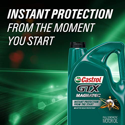 Image of Castrol 03060 GTX Magnatec 0W-20 Car Motor Oil - 5 Quart