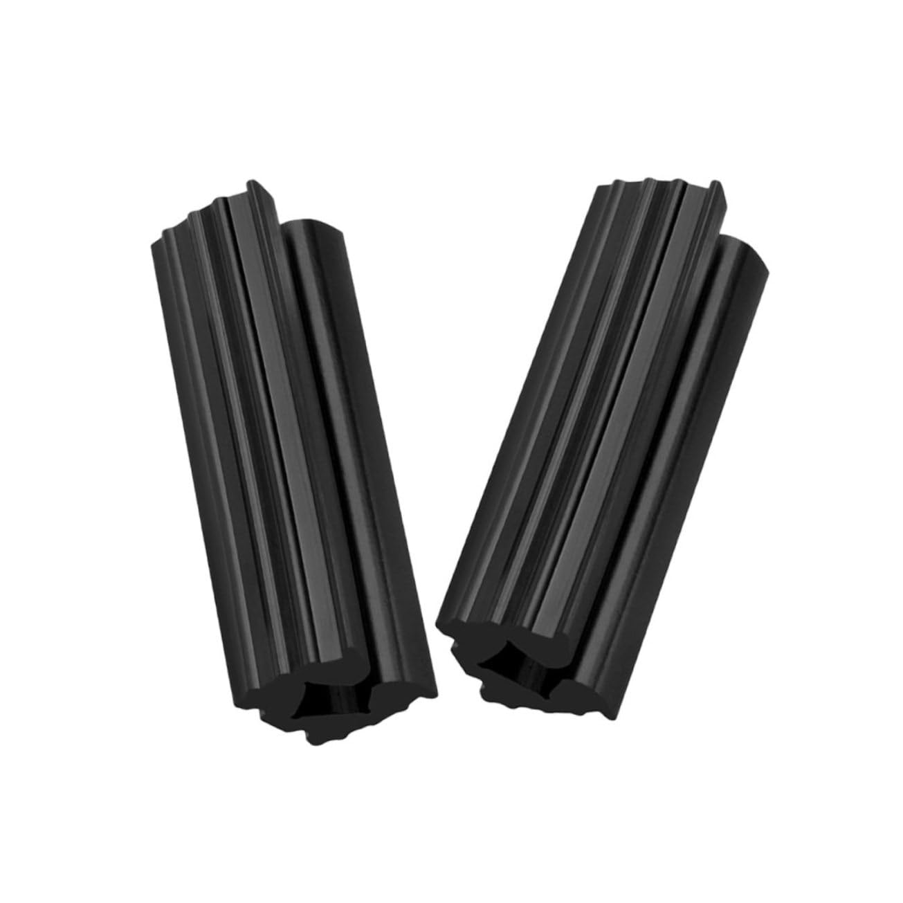 KOMBIUDA Golf Club Shaft Protectors 2 Pcs Rubber Vise Clamp Grip Vice Clamps for Oversize Golf Grips