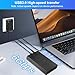 Festplatten Dockingstation, 6Gbps Festplatten-Adapter USB C/USB 3.0 SATA HDD Festplatten Docking Station für 2,5/3,5 Zoll SATA HDD/SSD mit 12V/2A Netzadapter
