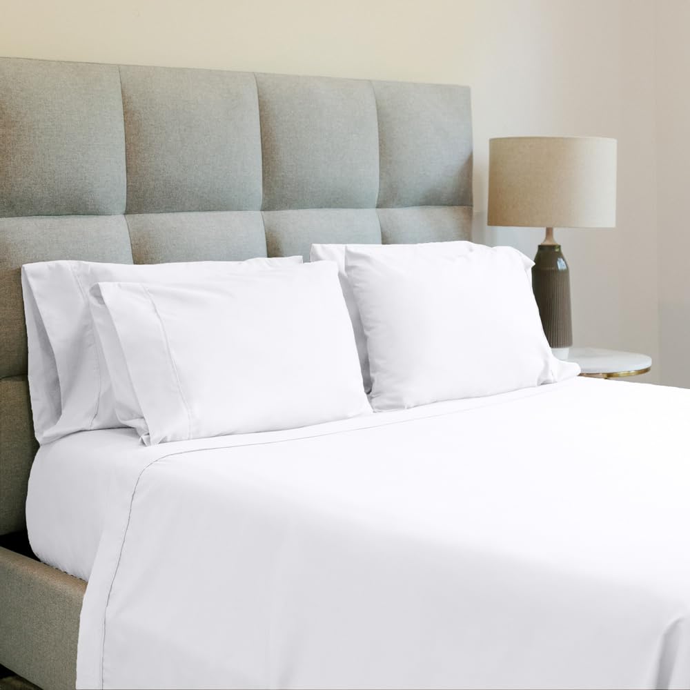 Jennifer Adams Essentials Twin Size Sheet Set 3 Piece, Microfiber Twin Bed Sheets Set - Breathable, Wrinkle & Fade Resistant - Deep Pockets up to 16”