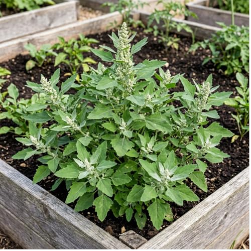 10 000+ Lambs Quarters Seeds Chenopodium Album Garden Herb Seeds Goosefoot Wild Herb Seeds for Outdoor Garden Raised Beds & Containers