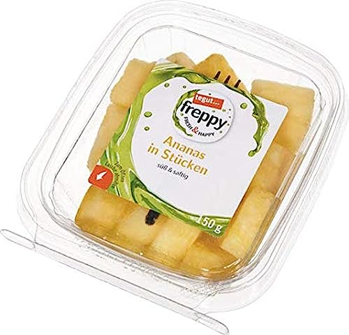 tegut... freppy Ananas Stücke, Stücke, 150 g