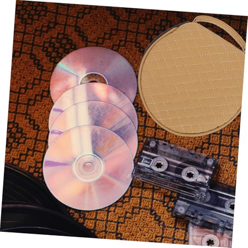 Bolsa para CD de gran capacidad con almacenamiento seguro para discos de música 5