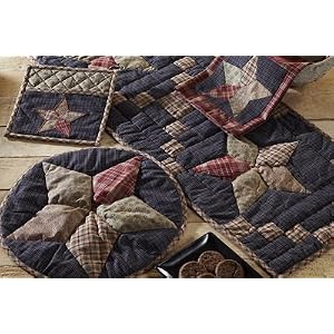 Navy Blue Classic Country Tabletop Kitchen Maryland Patchwork Star Cotton Hand Quilted Patchwork Star Rectangle 13x48 Runner Navy Blue Classic Country Tabletop Kitchen Maryland Patchwork Star Cotton Hand Quilted Patchwork Star Rectangle 13×48 Runner