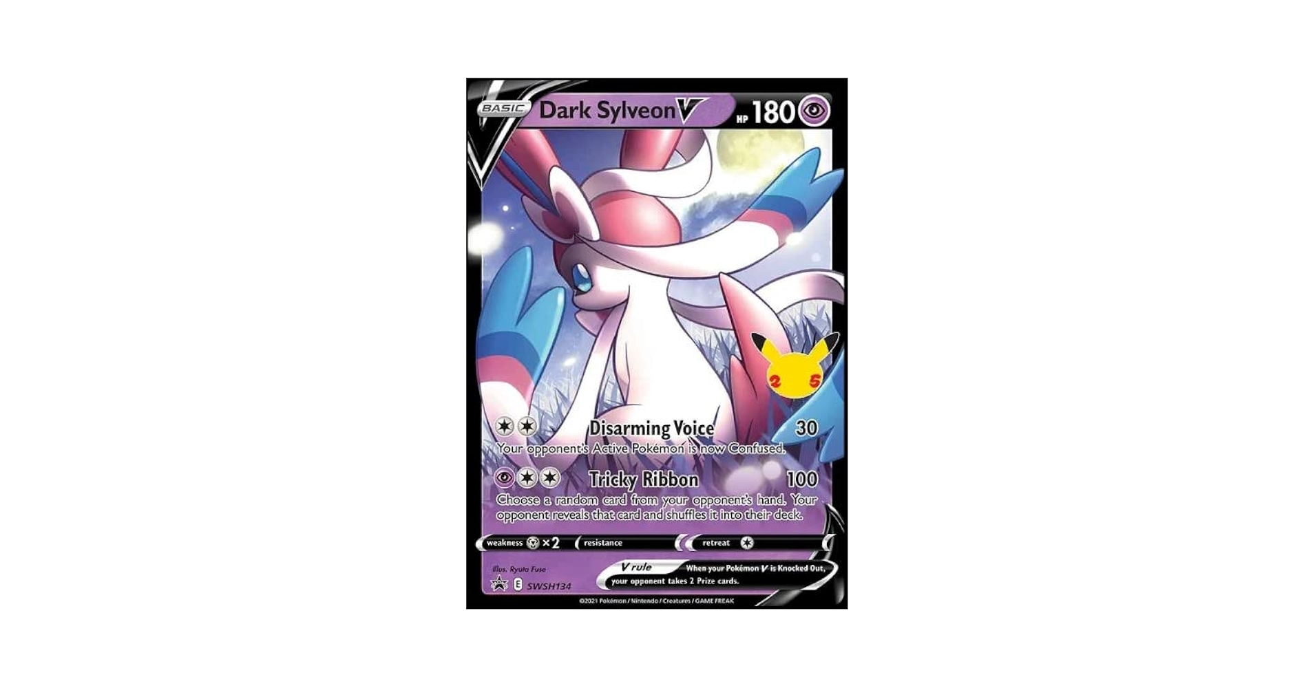 YienThot  ポケモンカードゲーム DARK SYLVEON 2点 Dark Sylveon V SWSH134 Pokemon Celebrations 25th Anniversary