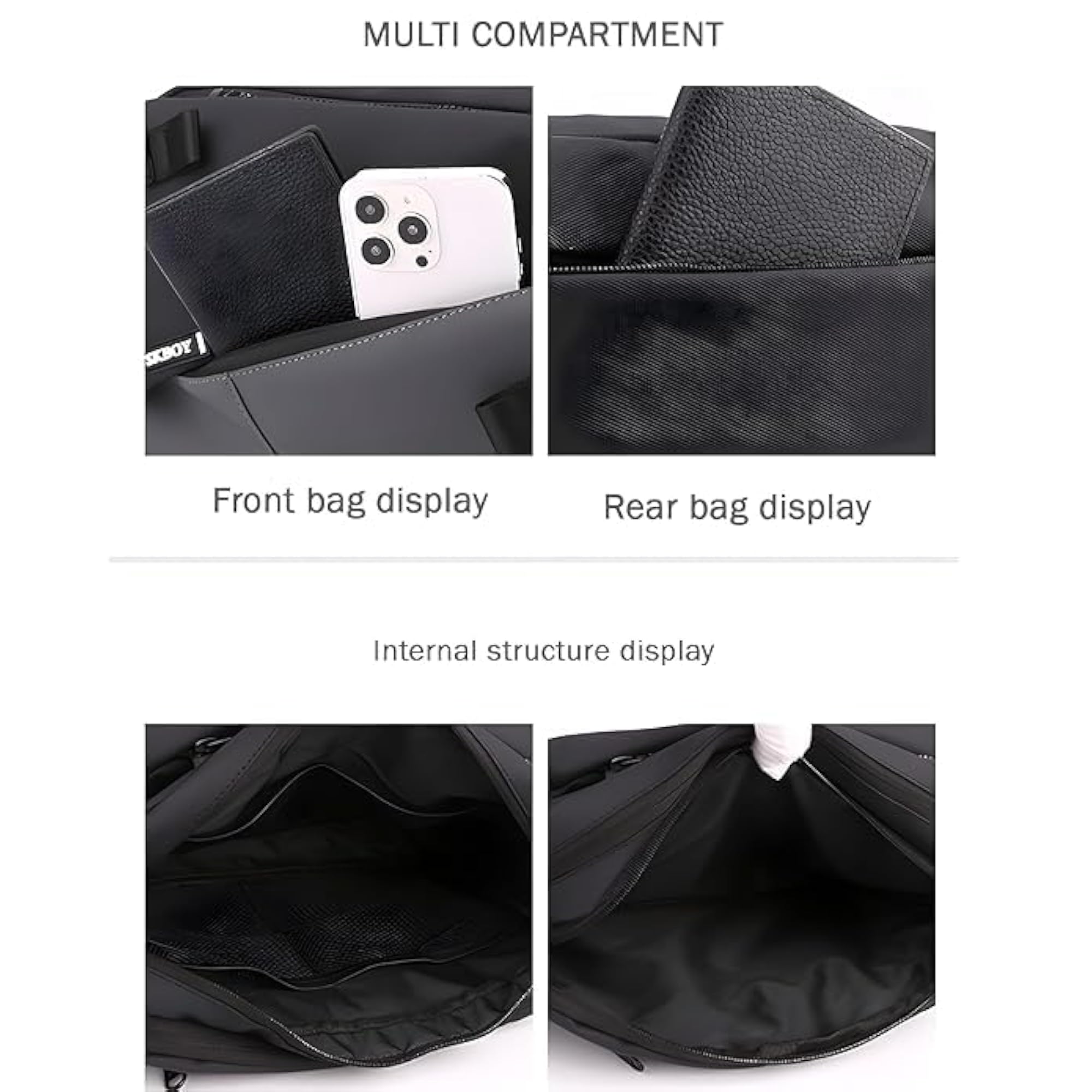 Urban Coating Mens Messenger Shoulder Bag