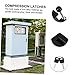 Hemoton 2pcs Adjustable Zinc Alloy Compression Latch Lock Key Locking Mechanism for Industrial Cabinets and Toolboxes and Easy to Install Finish
