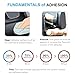 PKYAA Sticky Adhesive for Car Mount, Adhesive Replacement Pads for Dashboard Magnetic Phone Holder, 6 Pcs Double-Sided Sticker Pads Compatible with Stick-on Magnetic Car Mount Base