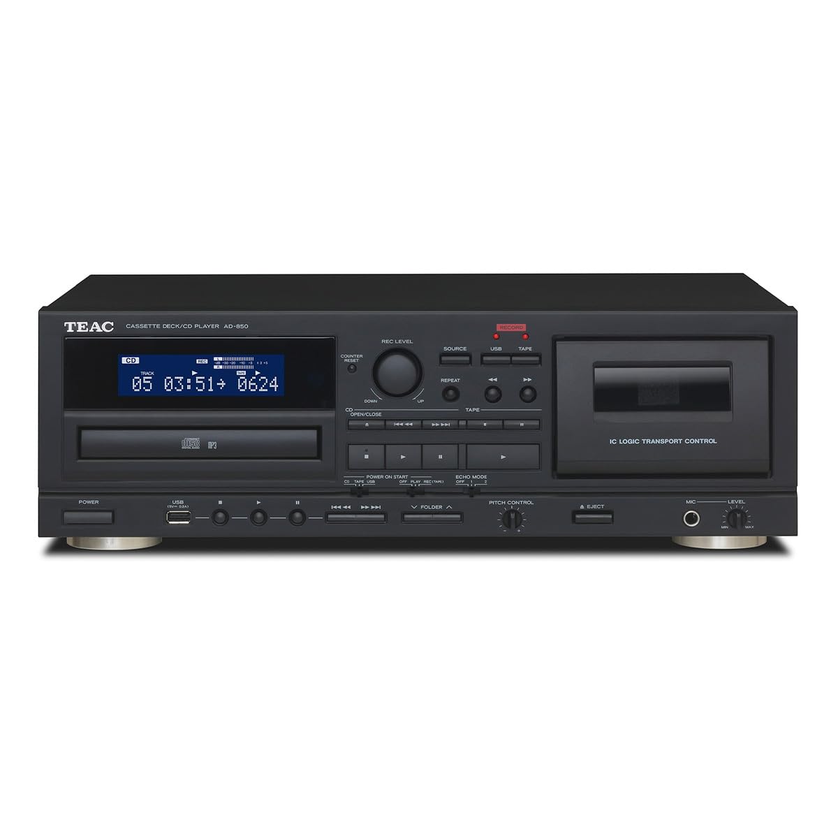 Amazon.co.jp: ティアック カセットデッキ CDプレーヤー AD-850 : 家電