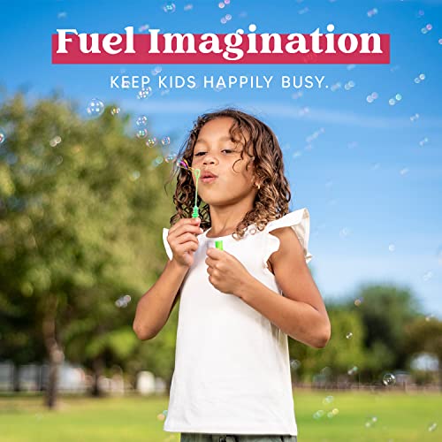 Joyin 72 Pcs Mini Bubble Wands Bulk With 6 Colors For Kids' Summer Bubble Toys, Outdoor Fun Activity, Party Favors Gift, Game Prizes #TOP4