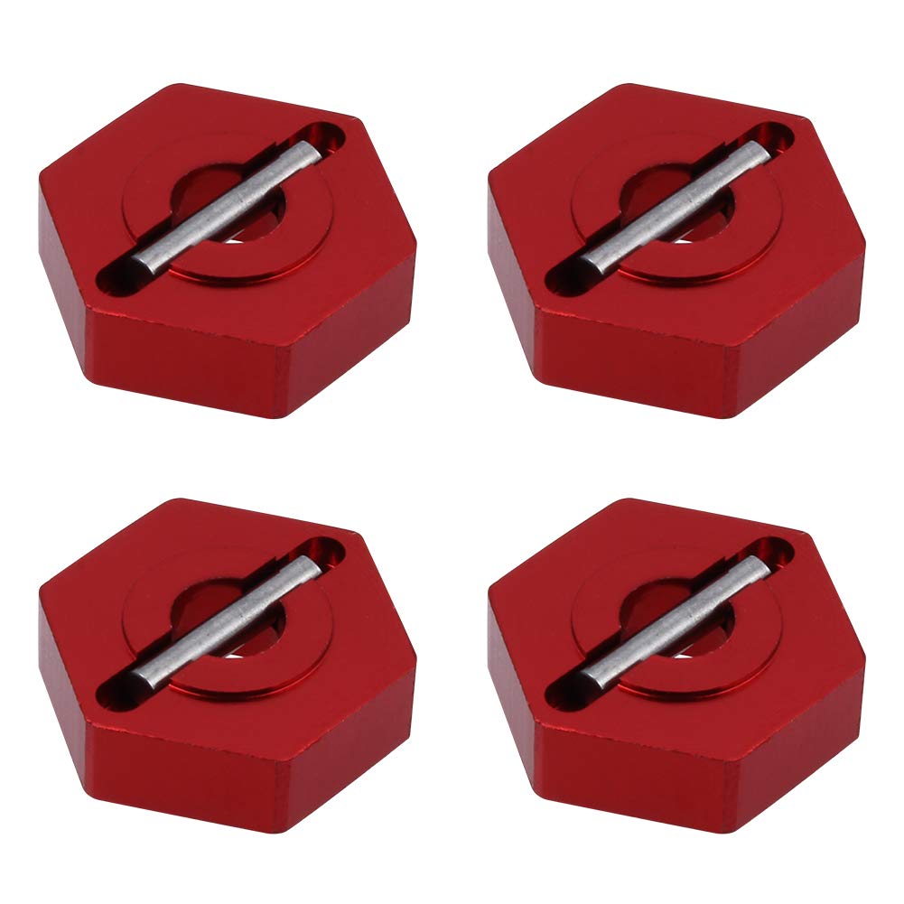 RC 17mm Hex Wheel Adapters (4) +3mm Offset – For 1/10 Traxxas E-Revo & Revo 3.3 - View #9
