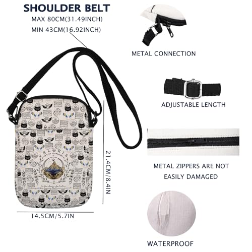 A-C Merch Mystical Night Sky & Dreamy Landscape Crossbody Bag Night Court Reader Gift2