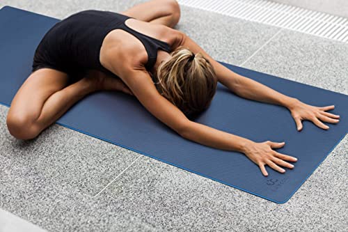 Ewedoos Yoga Mat Non Slip Tpe Yoga Mats Exercise Mat Eco Friendly Workout Mat For Yoga, Pilates And Floor Exercise Thick Fitness Mat Carry Strap Included (New Blue) #TOP4