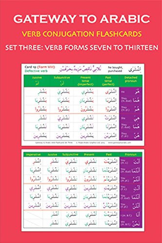 Gateway to Arabic Verb Conjugation: Verb Forms Seven to Thirteen (Arabic and English Edition)