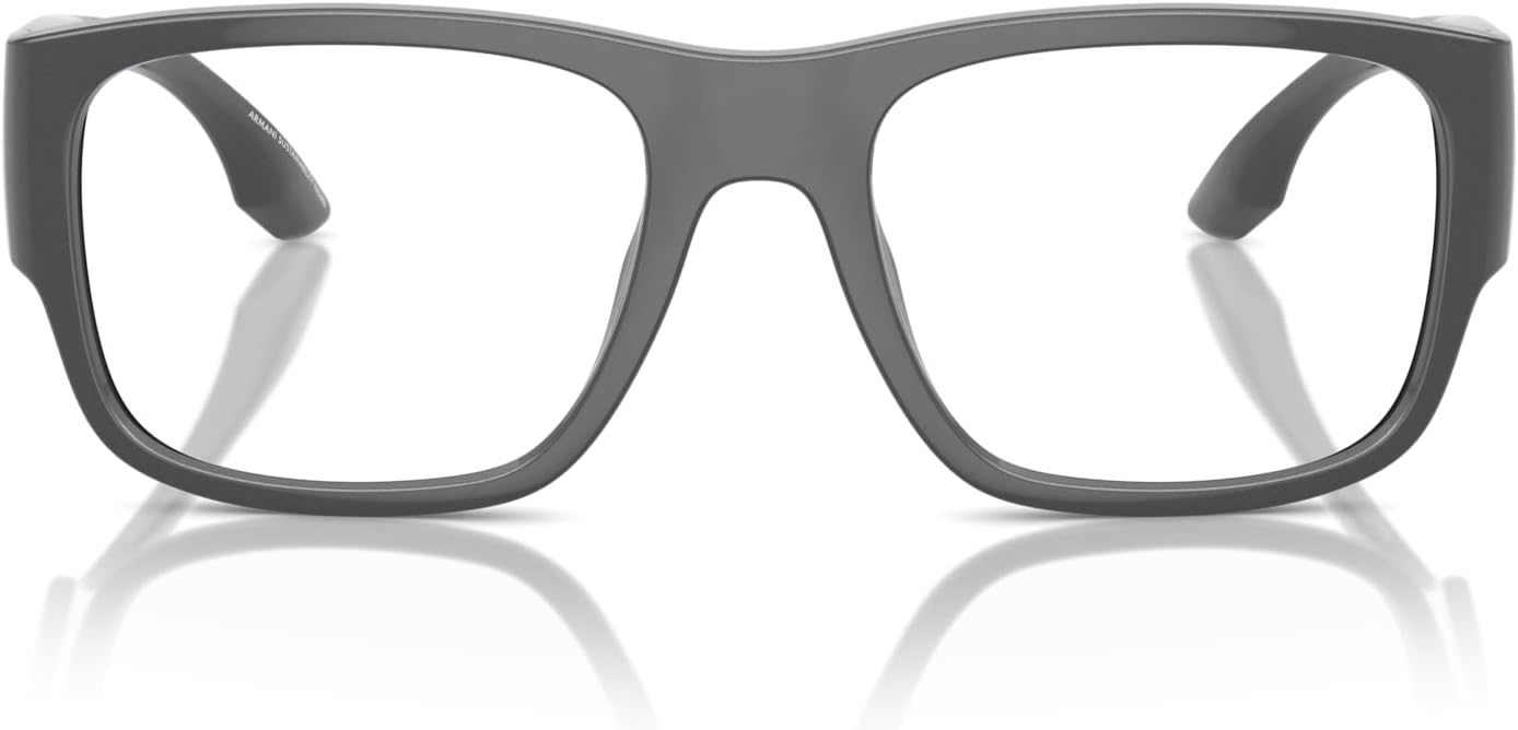 Armani Exchange mens Ax3112u Universal Fit Square Prescription Eyewear Frames