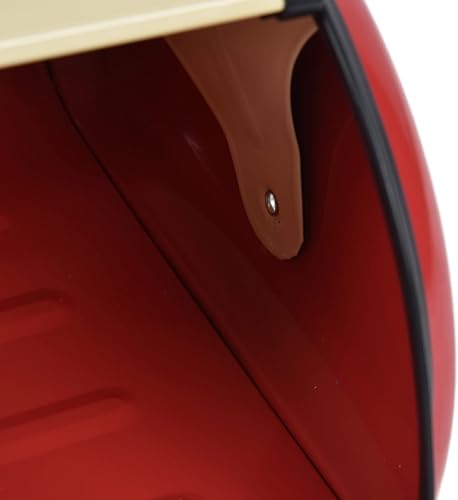 Miniatura 9 de TOPINCN Caja de pan de metal para almacenamiento de cocina, caja de pan, caja de almacenamiento para tambor, contenedor de suministros retro