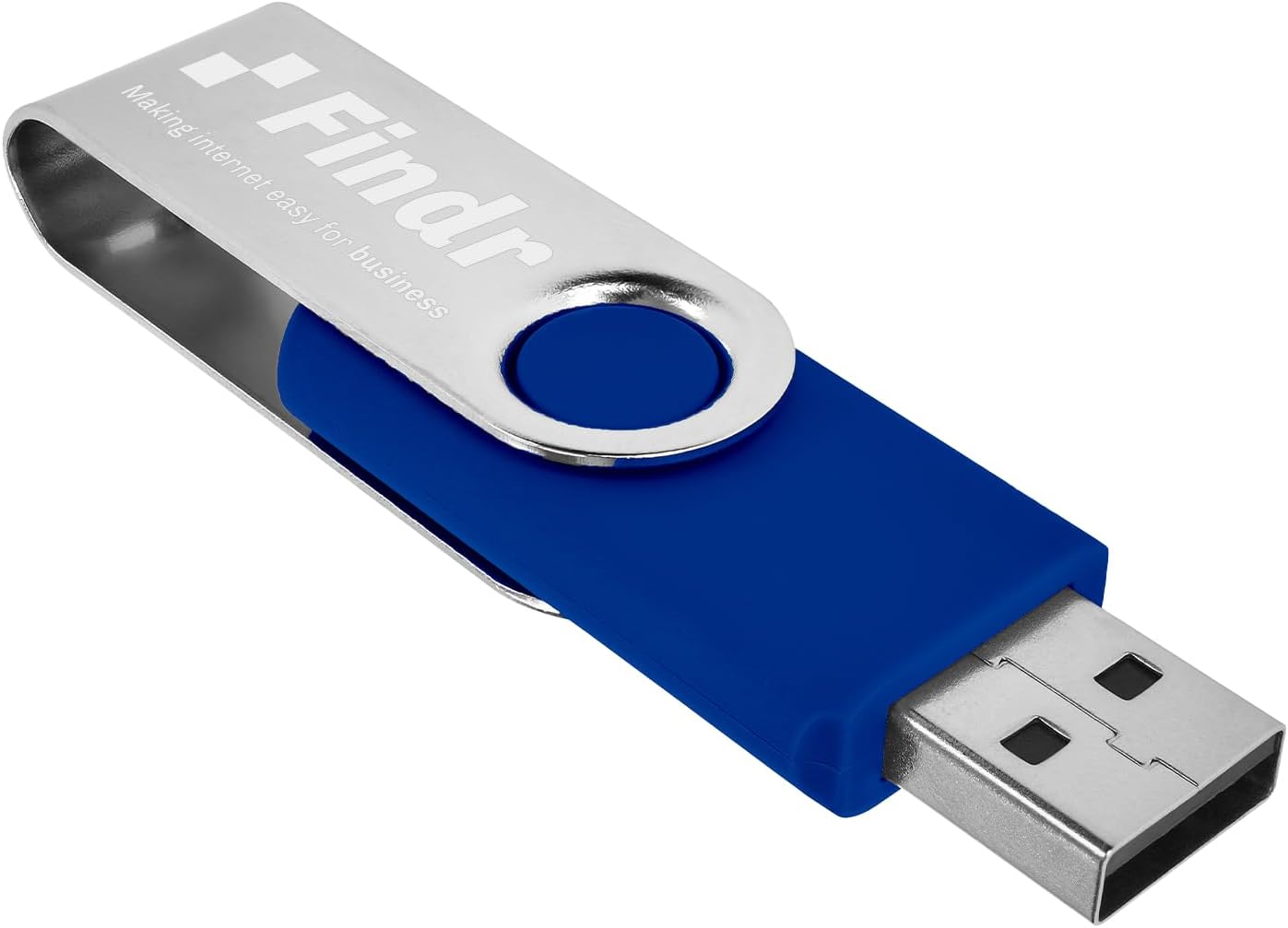 10 Pack Custom USB Flash Drives 256MB USB 2.0,Bulk Personalized Thumb Drives with Logo for Business, Events, Text or Image Printing, JBOS Customized Memory Sticks-Royal Blue