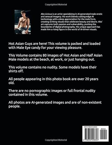 Hot Asian Guys: 80 Stunning Photos of Handsome Men A Collection of Stylish Photography (Volume #3): A PhotoBook Collection of Gorgeous Asian Men ... - Male Model PhotoBook for Fashion & Style)