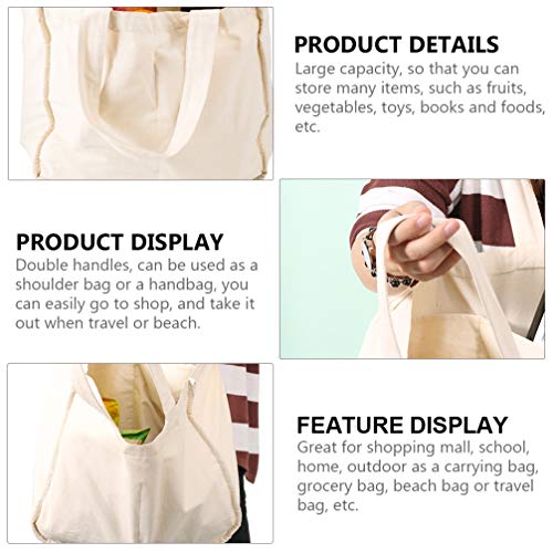 UPKOCH Reutilizáveis de Algodão Sacola De Compras de Supermercado de Grande Capacidade