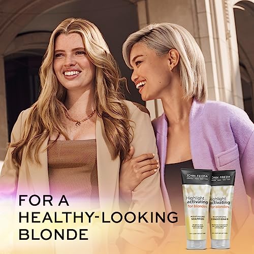 John Frieda Highlight Activating For Blonde Hair, Citrus, Moisturising Shampoo, 250 ml (Pack Of 1) - Image 4