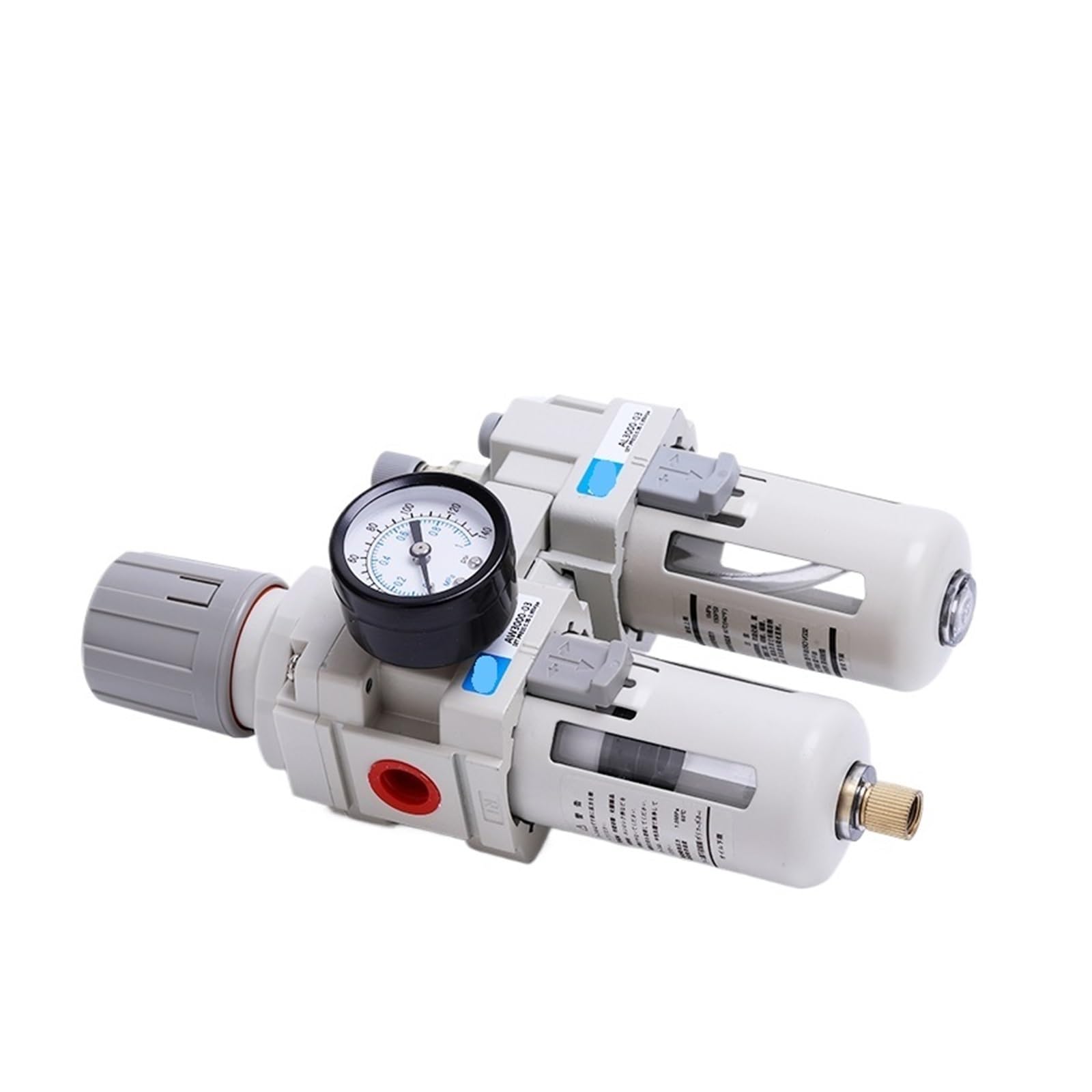 PHNOITPQ AC Series FRL Double air Source Treatment AC2010/AC3010/AC4010/AC5010 Oil-Water Separator Pressure regulating Filter(AC2010-02)