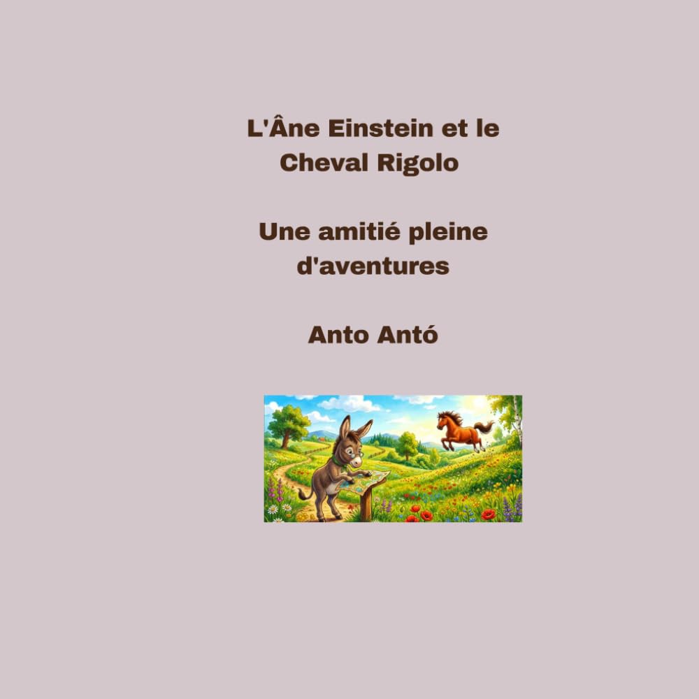 L'Âne Einstein et le Cheval Rigolo: Une amitié pleine d'aventures