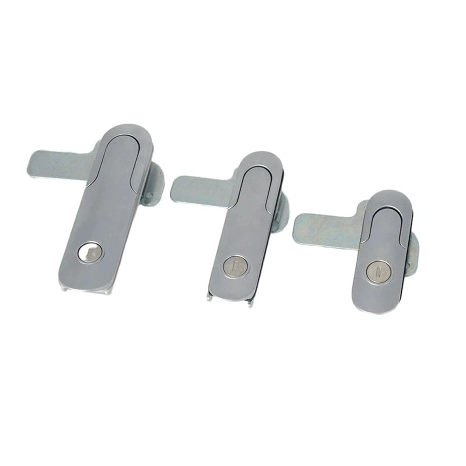Panneaux de commande à clé plate en alliage de zinc premium finition brossée