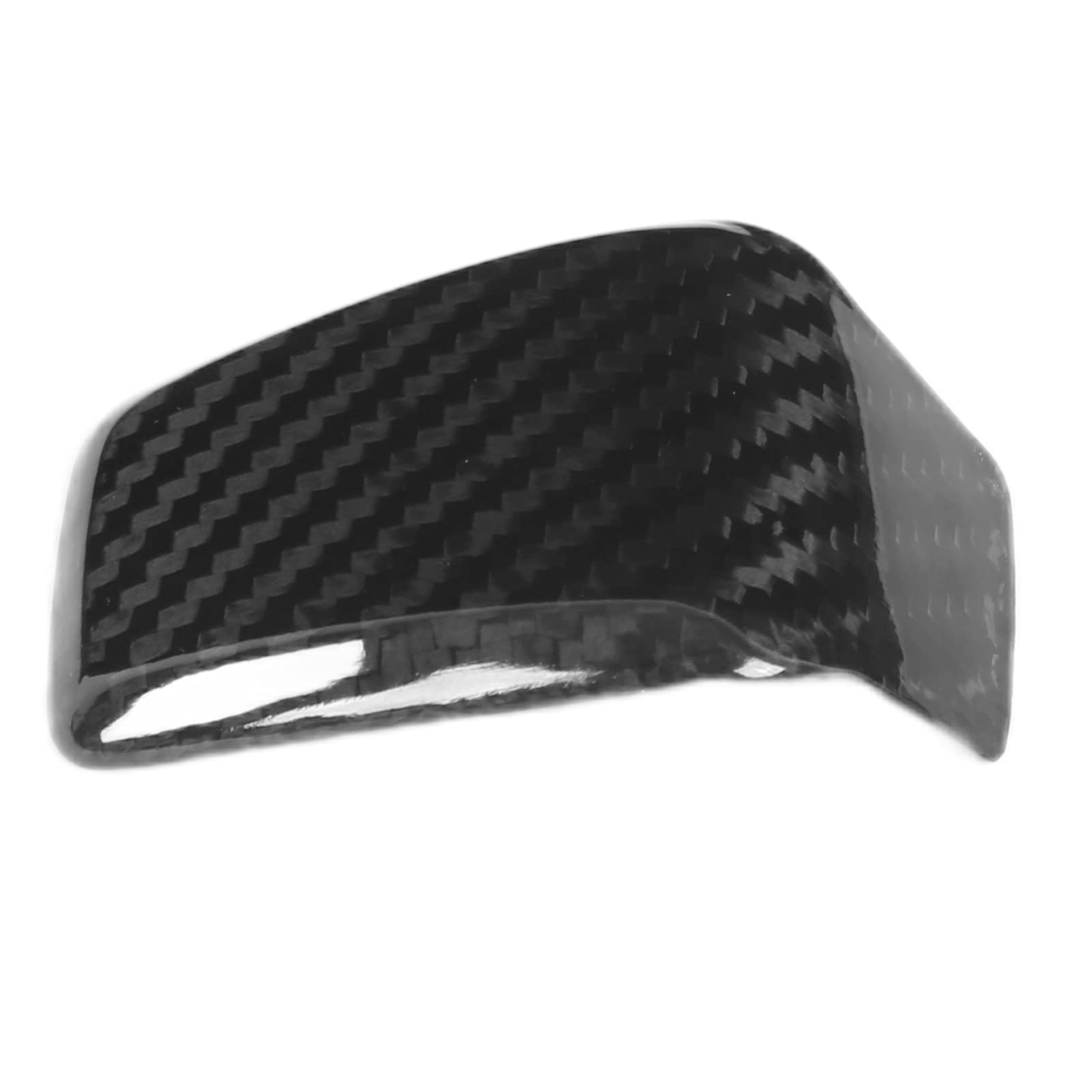 KUIDAMOS Copri Base Volante in Fibra di Carbonio Eccellente Ricambio per/Stelvio 20‑21 per Accessori Interni Auto