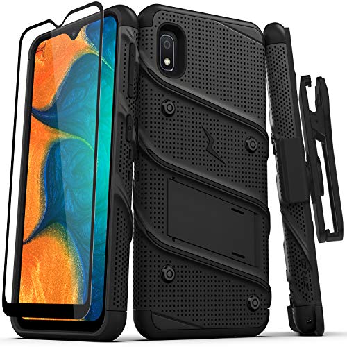 ZIZO Bolt Series Samsung Galaxy A10e Case | Heavy-Duty Military-Grade Drop Protection w/Kickst
