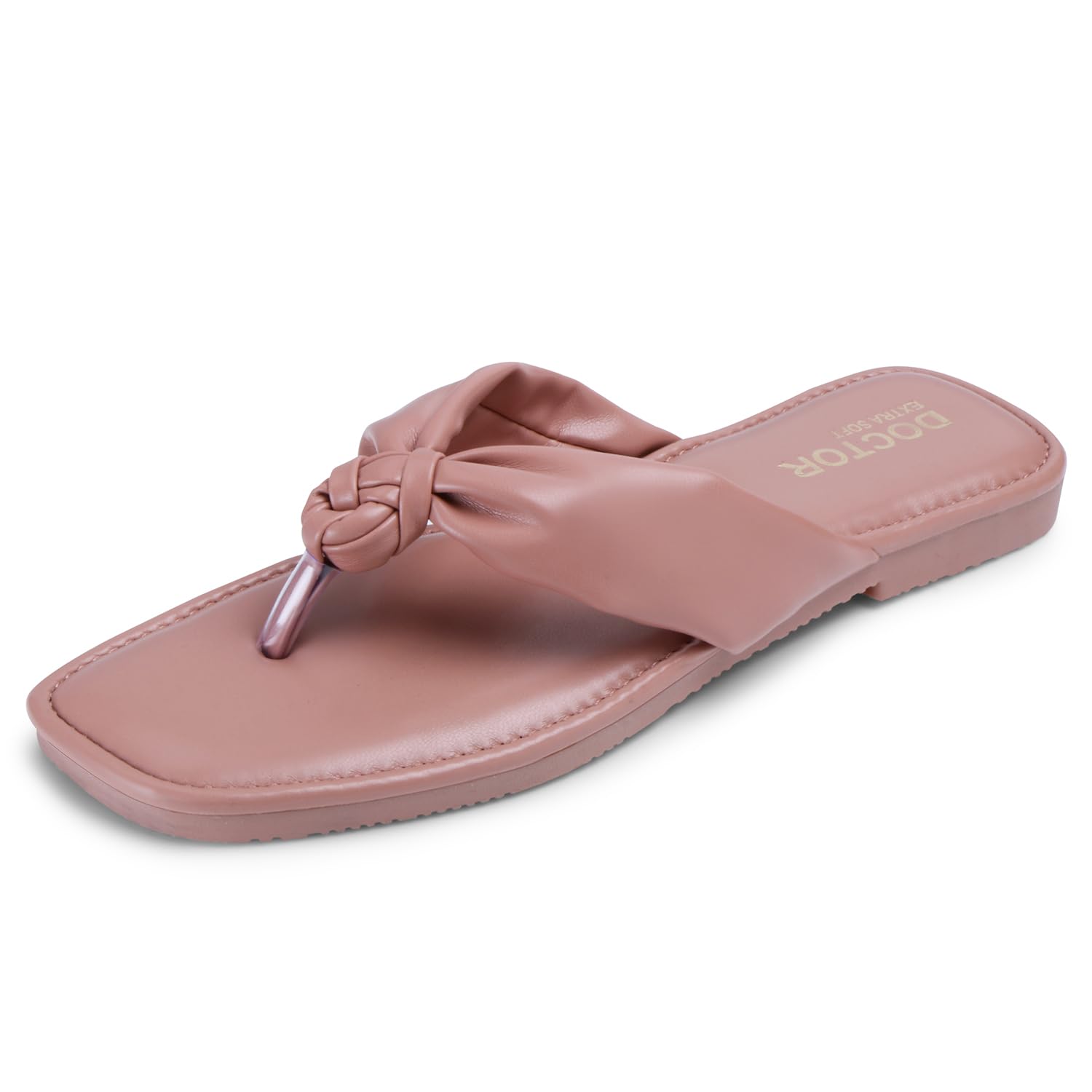 Fashionable Stylish Trendy Memory Foam Flat Thong Flip Flop/Slippers for Women| Comfortable & Lightweight| Breathable & Anti-Slip| Outdoor Casual Chappals Sandals Ladies & Girls D-653-image-39