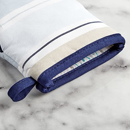 Martha Stewart M2012415TDMSA2 12BL Thin Stripe Mini Oven Mitt 2-Pack Set thumb #3