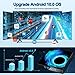 Android TV Box 10.0 4GB RAM 64GB ROM, Android Box 2025 Support 6K 4K Dual-WiFi 2.4G/5G H616 Quad-Core CPU with HDR10 BT4.0 3D Ethernet H.265 Decoding Smart Box for TV